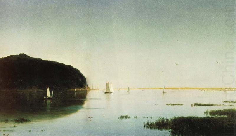 John Frederick Kensett Shrewsbury River china oil painting image